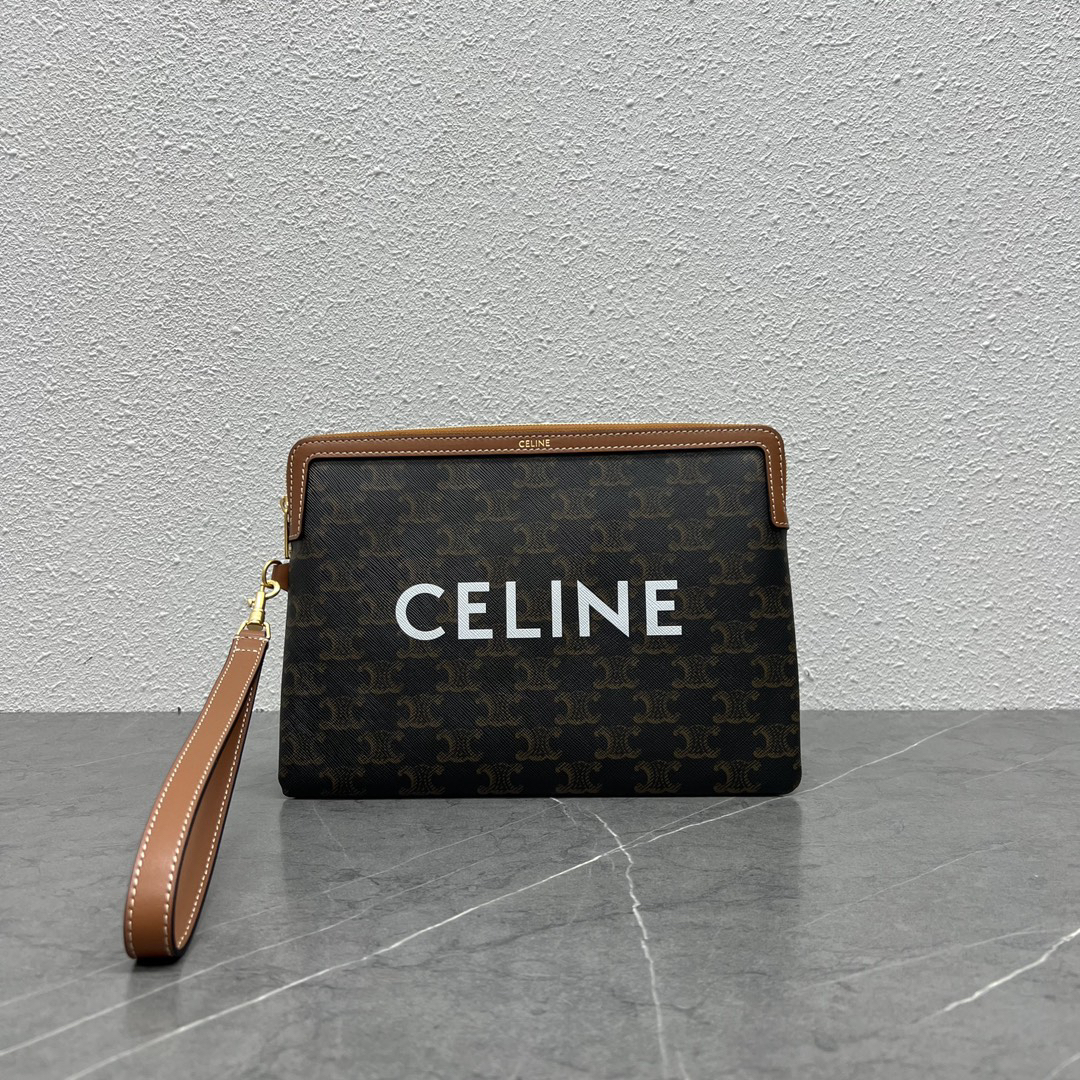 Celine Handbag with Wrist Strap