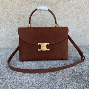 NINO Medium Brown Leather Handbag