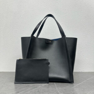 CE CUBE Medium Leather Tote Bag