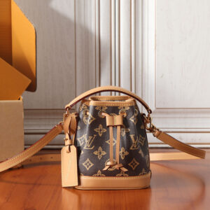 Louis Vuitton Nano Noe Monogram Origine Ebene Bag