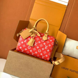 Louis Vuitton Speedy Bandoulière 25 Monogram Leather Handbag