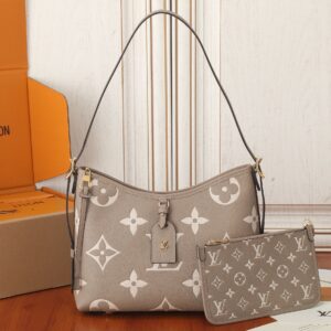 Louis Vuitton CarryAll Small Handbag in Monogram Empreinte Leather