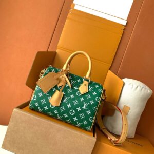 Speedy Bandoulière 25 Monogram Leather Handbag