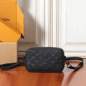 Louis Vuitton Trocadéro Mini Crossbody Bag in Monogram Shadow Leather