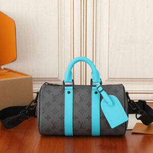 Louis Vuitton Keepall Bandouliere 25 Monogram Eclipse Reverse Travel Bag