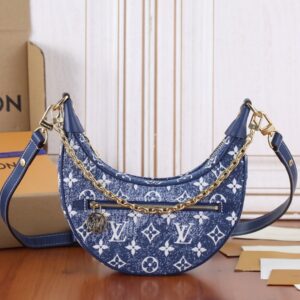 Louis Vuitton Loop Half-Moon Shoulder Bag
