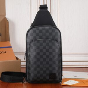 Louis Vuitton Avenue Shoulder Bag in Damier Graphite Canvas