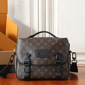 Louis Vuitton LV Trail Messenger Bag in Monogram Macassar Canvas, Model M46972
