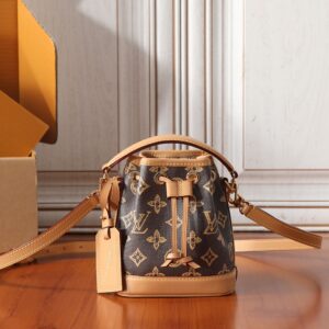 Louis Vuitton Nano Noé Monogram Canvas Shoulder Bag