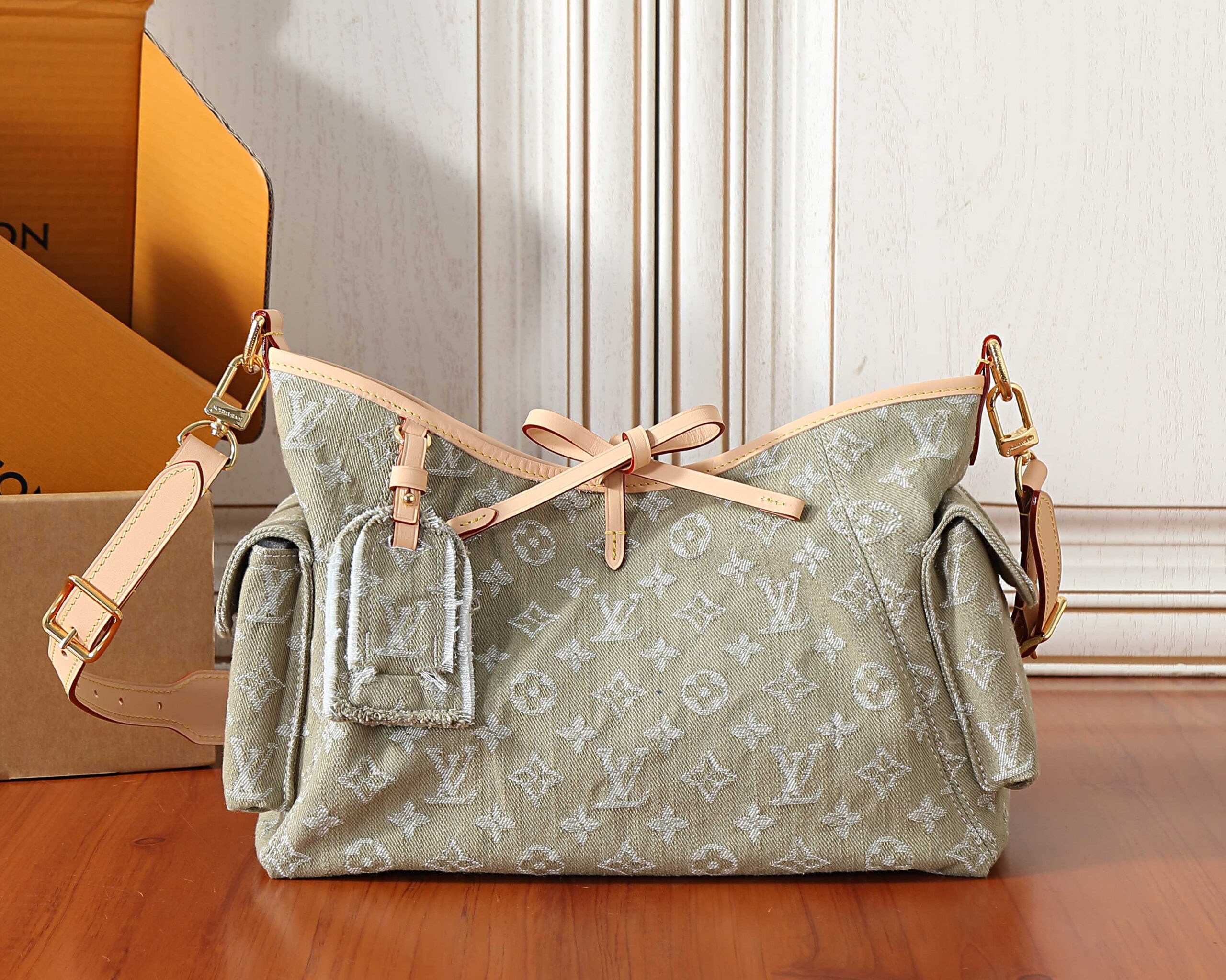 Carryall Cargo Small Handbag – Denim Rendez-Vous