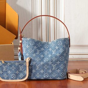 Louis Vuitton All In BB Denim Handbag