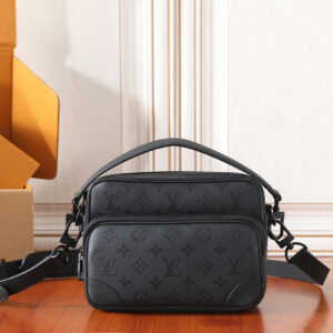 Monogram Midnight Canvas Shoulder Bag
