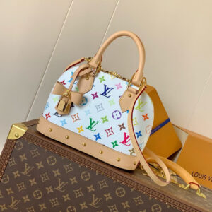 Louis Vuitton x Takashi Murakami Alma BB Handbag