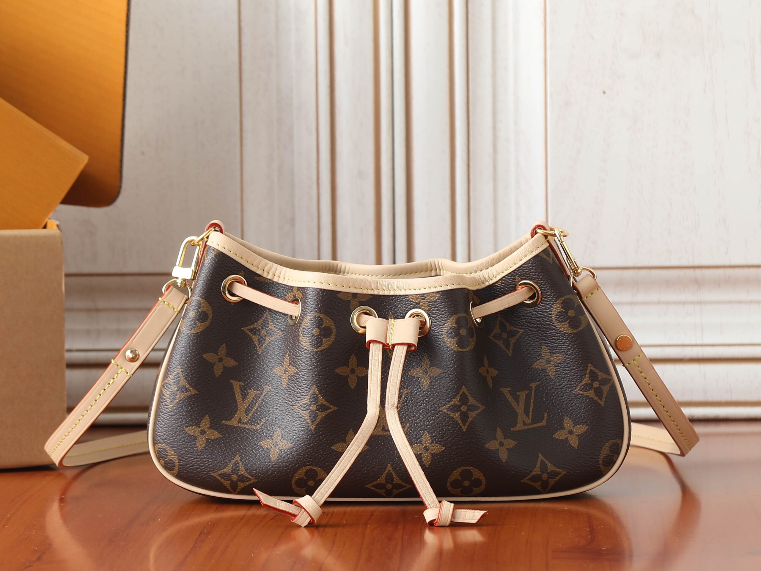 Nano Frivole Monogram Canvas Convertible Handbag