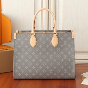Louis Vuitton Onthego Medium Monogram Coated Canvas Tote Bag