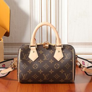 Louis Vuitton Speedy Bandouliere 20 Monogram Canvas Crossbody Bag