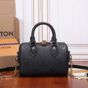 Louis Vuitton Speedy Bandoulière 20 Monogram Empreinte Leather Bag