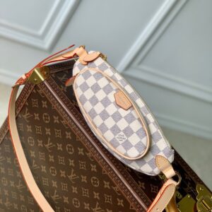 Louis Vuitton Belt Bag in Damier Azur Canvas
