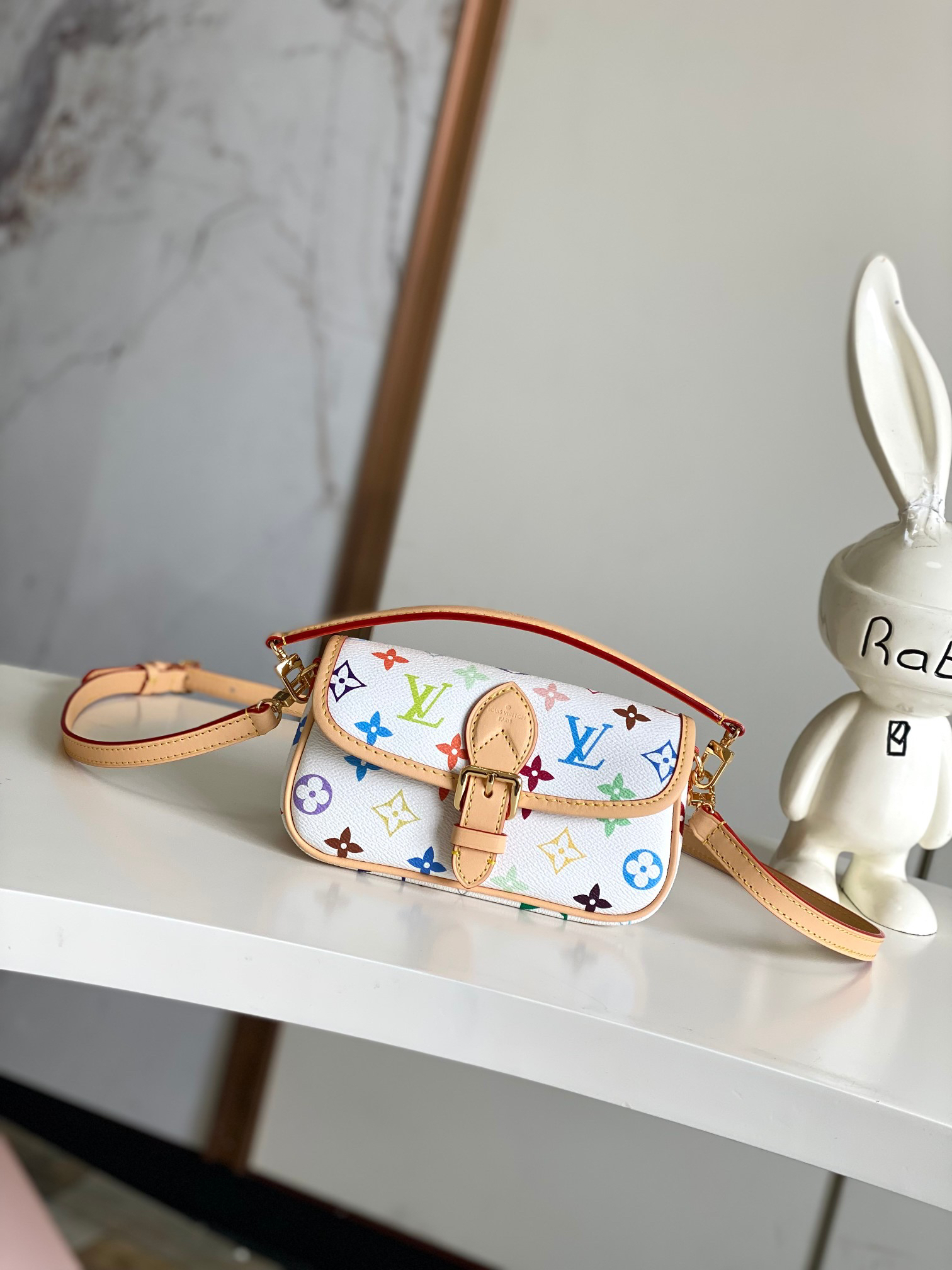 Louis Vuitton x Takashi Murakami Nano Diane Crossbody Bag