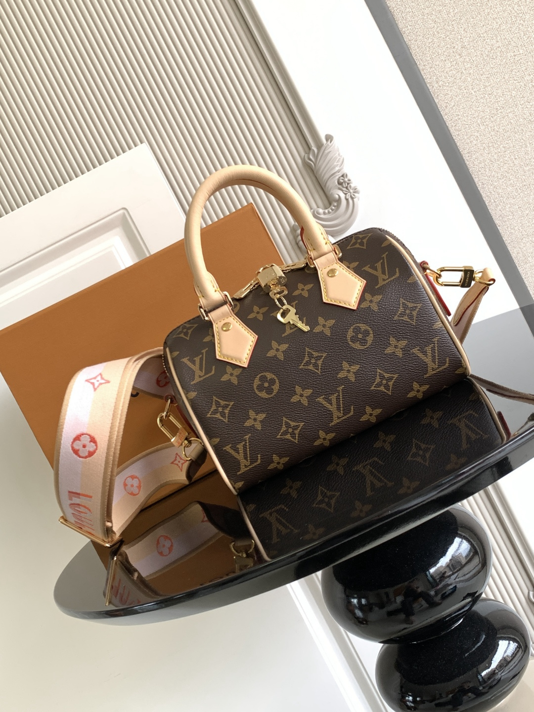 Louis Vuitton Speedy Bandouliere 30 Monogram Crossbody Bag