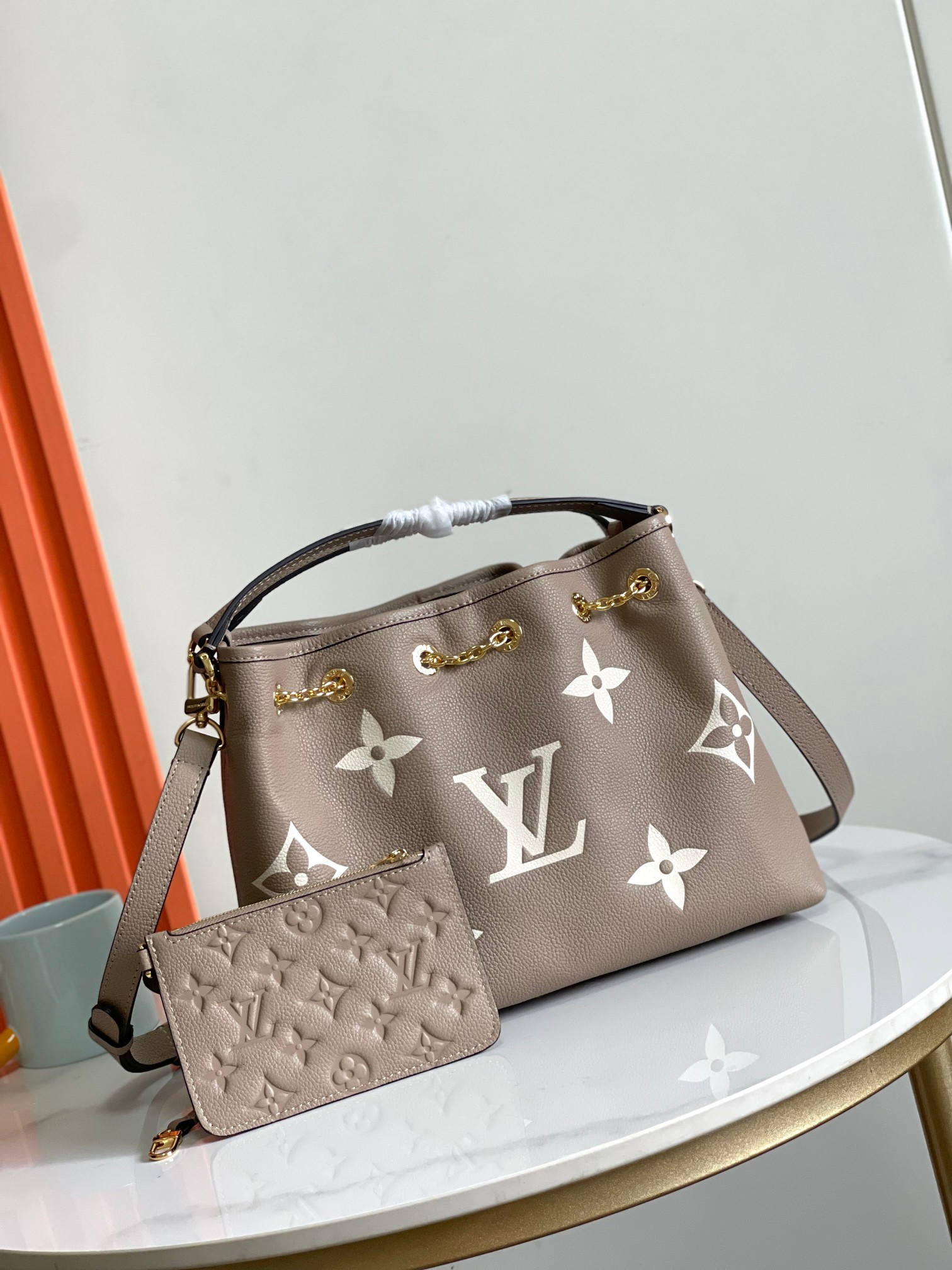 LV Bundle Monogram Empreinte Leather Handbag