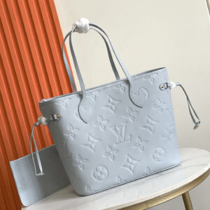 Louis Vuitton Neverfull MM Monogram Empreinte Leather Tote