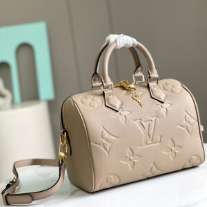 Louis Vuitton Speedy Bandouliere 25 Handbag in Monogram Empreinte Leather