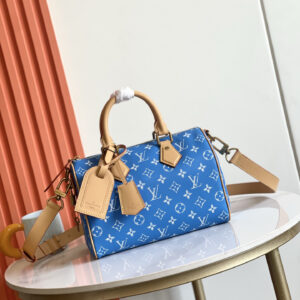 Louis Vuitton Speedy Bandouliere 25 Monogram Leather Crossbody Bag