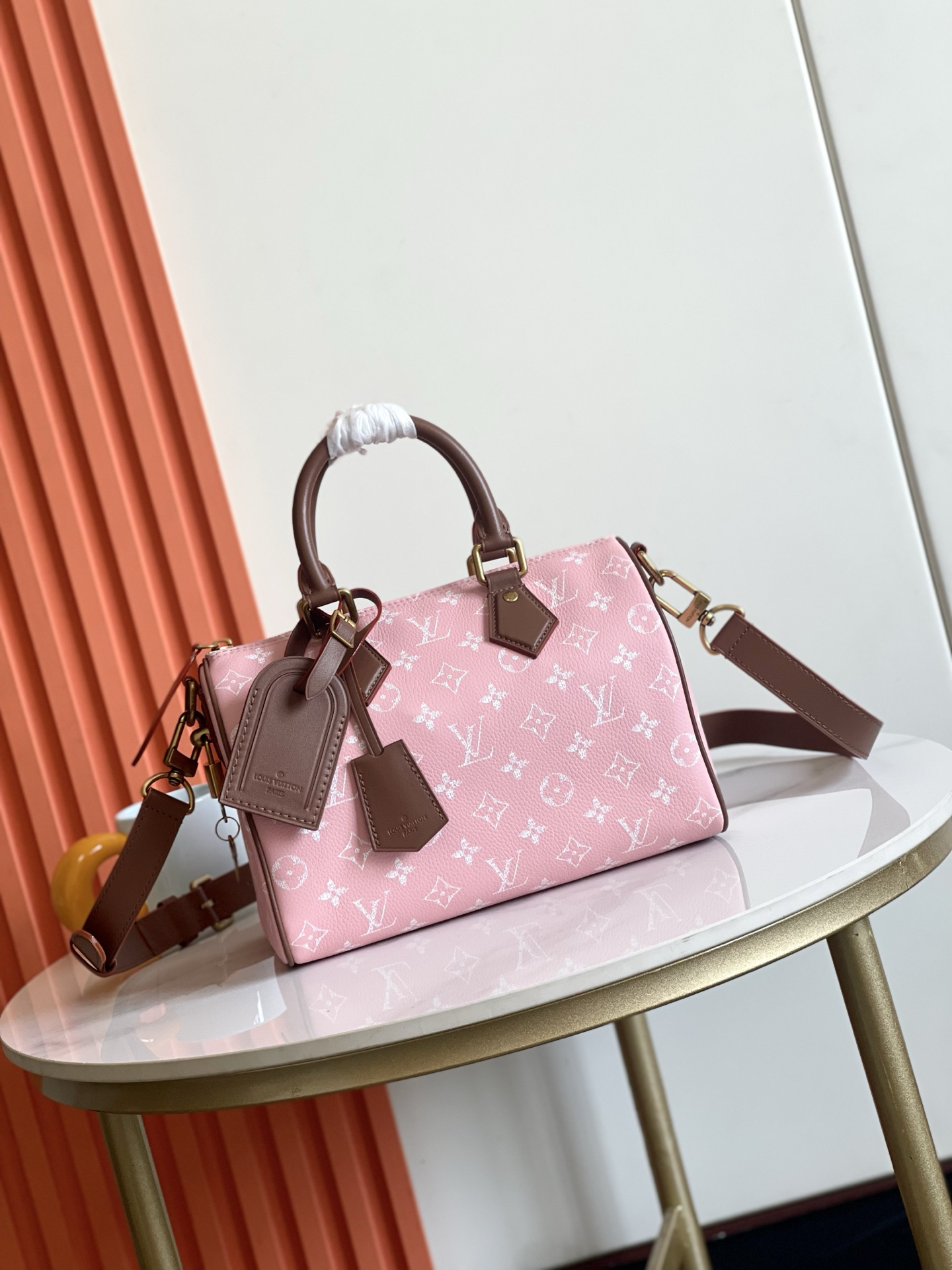 Louis Vuitton Speedy Bandoulière 25 Monogram Leather Shoulder Bag