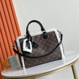 Louis Vuitton Speedy Soft 30 Teddy Handbag