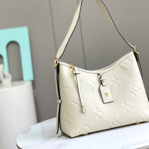 Louis Vuitton CarryAll Small Shoulder Bag in Monogram Empreinte Leather