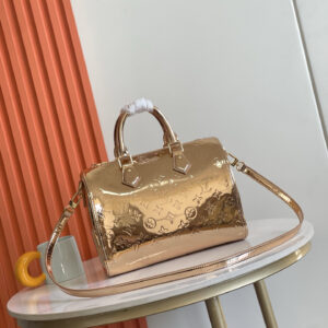Louis Vuitton Speedy Bandoulière 25 LV Ski Monogram Mirror Bag