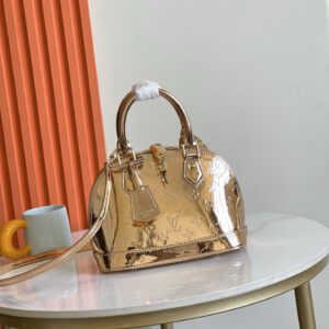 Louis Vuitton Alma BB Handbag in Monogram Miroir Canvas