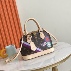 Louis Vuitton Alma BB Monogram Canvas Crossbody Bag