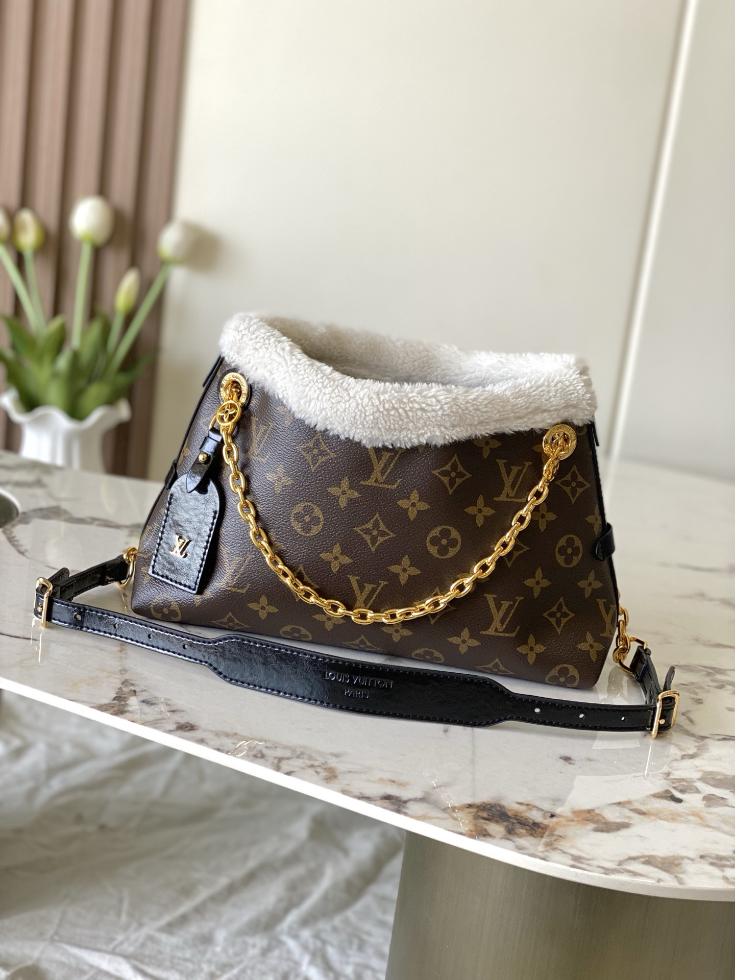 Louis Vuitton CarryAll BB Monogram Canvas Crossbody Bag