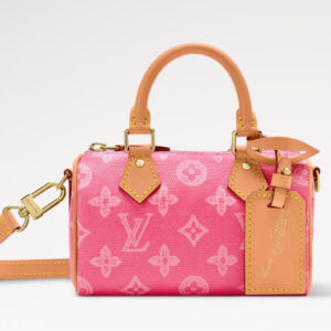 Louis Vuitton Nano Speedy Handbag M28322 in Multicolor Monogram Canvas