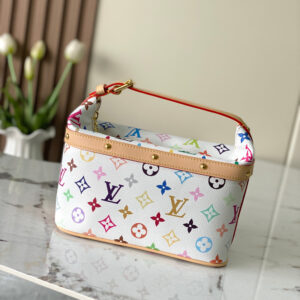 Louis Vuitton Cruiser Handbag in Monogram Multicolore Coated Canvas