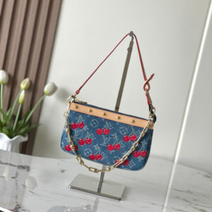 Louis Vuitton x Takashi Murakami Pochette Accessoires Handbag