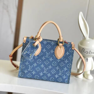 Louis Vuitton OnTheGo Mini Denim Crossbody Bag