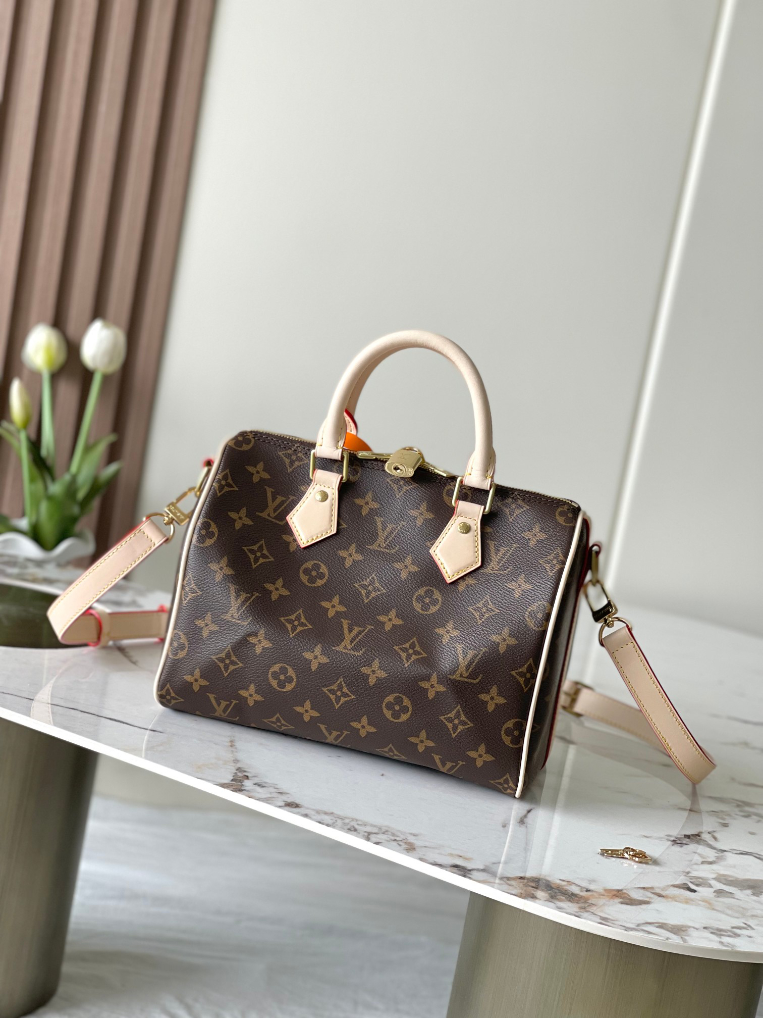Louis Vuitton Speedy Bandoulière 25 Monogram Canvas Crossbody Bag