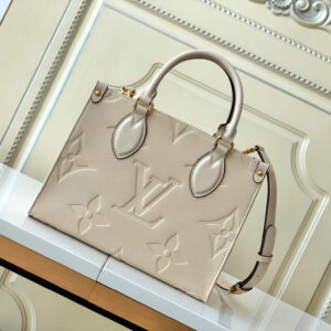 Louis Vuitton OnTheGo Mini Tote Bag in Monogram Empreinte Leather