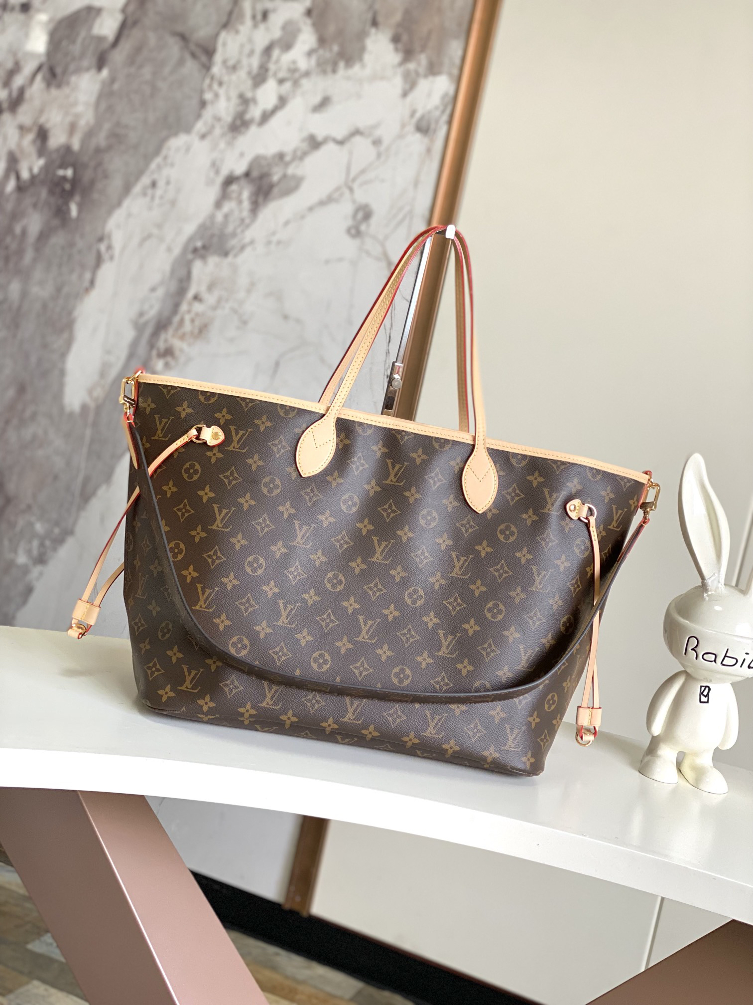 Louis Vuitton Neverfull Bandoulière Inside Out GM Tote Bag