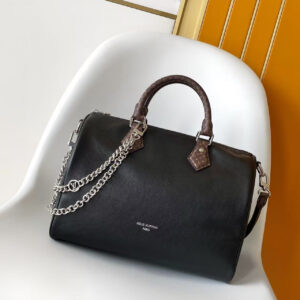Louis Vuitton Speedy Soft 30 Boho Handbag in Monogram Coated Canvas