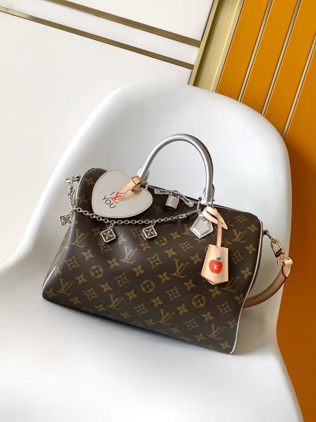 Louis Vuitton Speedy Soft 30 Boho Monogram Handbag