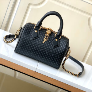 Louis Vuitton Speedy Bandouliere 20 Leather Crossbody Bag