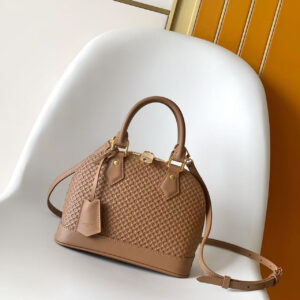 Louis Vuitton Alma BB Handbag – M29416 Pink / M29491 Brown