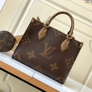 Louis Vuitton OnTheGo Small Handbag in Monogram Canvas