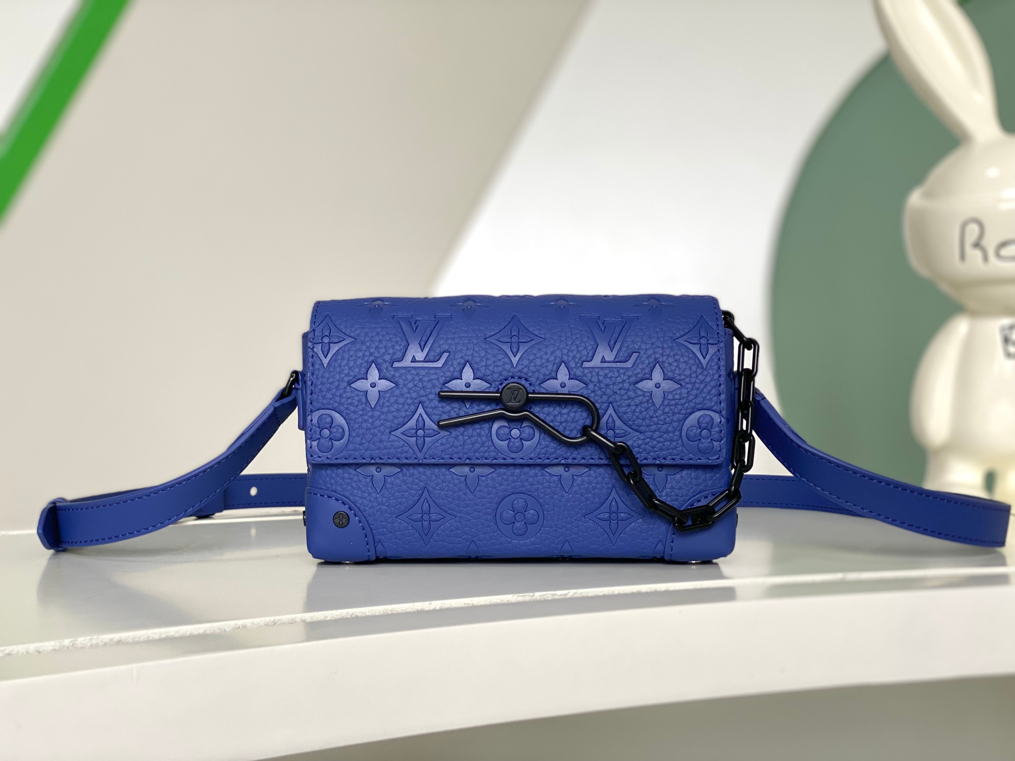 Louis Vuitton Steamer Mini Crossbody Bag M82571 Blue