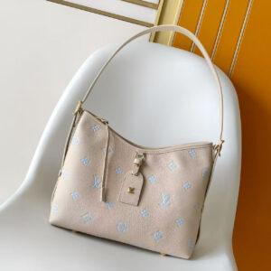 Louis Vuitton CarryAll Small Shoulder Bag in Monogram Empreinte Leather