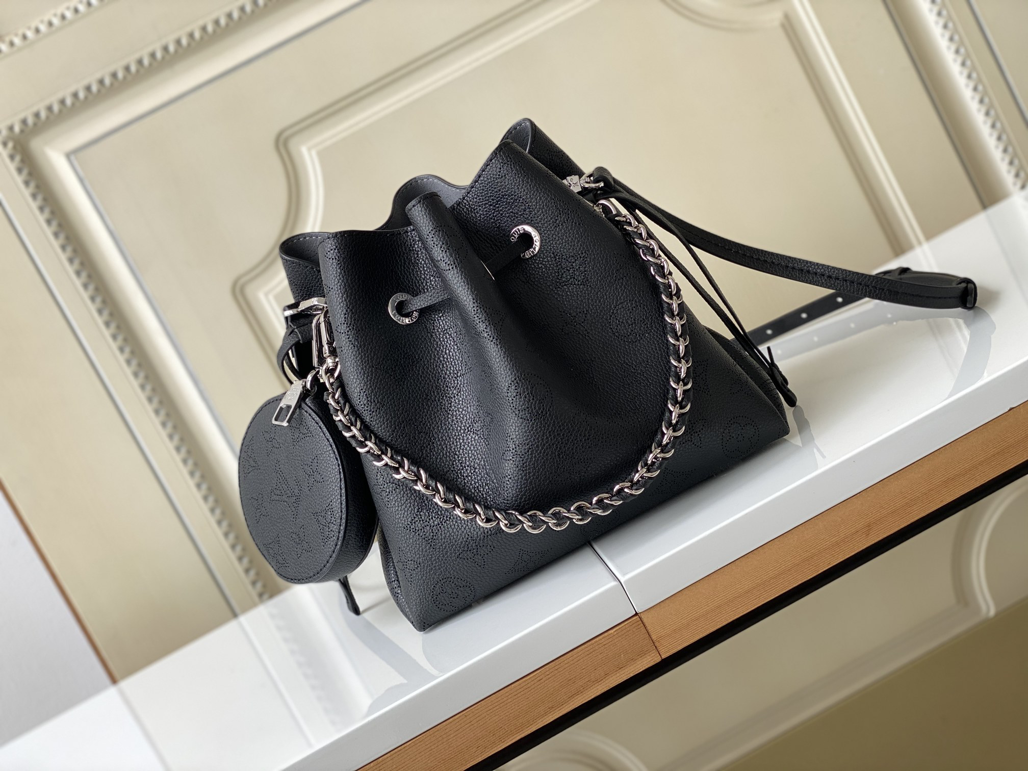 Louis Vuitton Bella Monogram Bucket Bag
